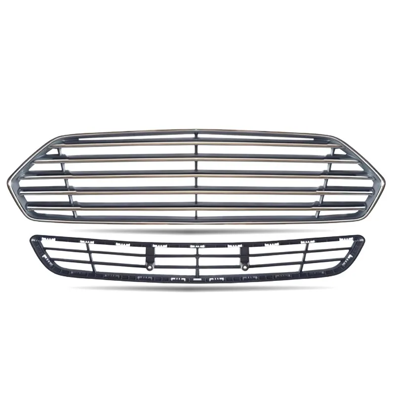 

Car Top Grill bottom grill for Ford Escort 15-17 radiator grille Mask Front bumper Net Auto Accessories