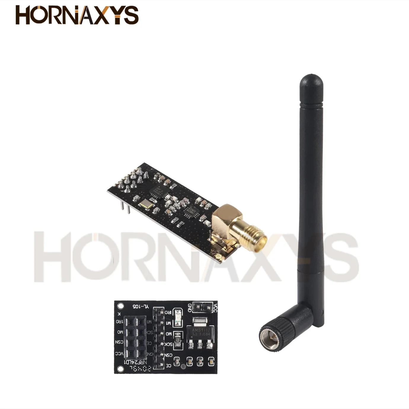 Uds NRF24L01 + PA + LNA Émetteur-récepteur Sans Fil Module Émetteur-récepteur RF 2,4G NRF24L01 + Adaptateur De Ruptura Con 3,3 V