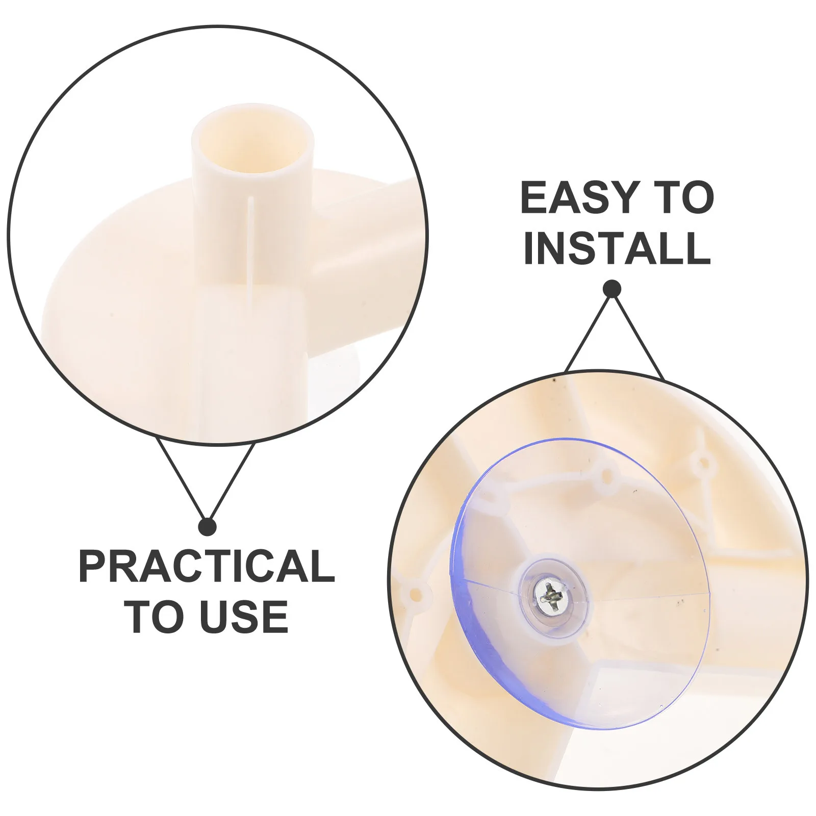 2個入り ベビーサークルコネクター 交換用T字型ジョイント 120度扇形 強力な吸盤ベース付き 安全なプレイヤードテント用