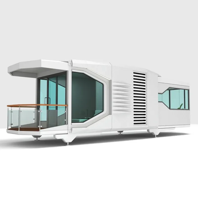 268 Quadratmeter vorgefertigtes Container haus, präzises Raumkapsel-Heim modul, werkseitig gebautes Stahlrahmen zeltlager