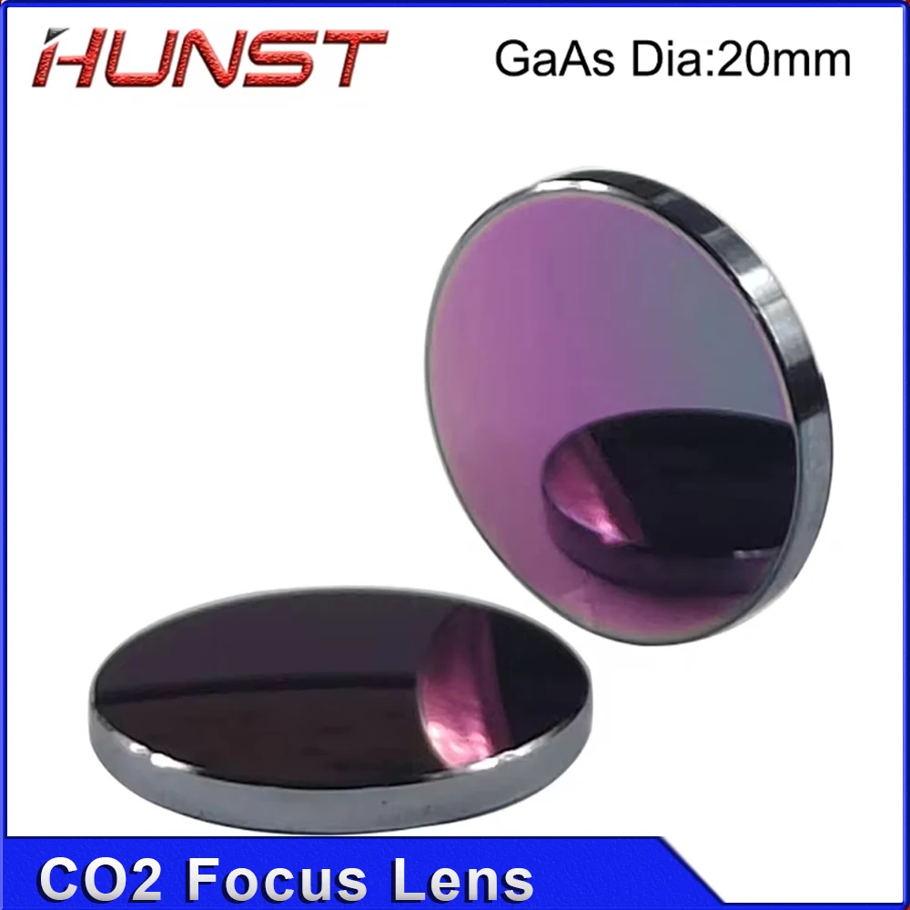 Hunst CO2 Laser Focusing Lens Diameter. 20mm Focal Length 50.8 63.5mm For CO2 Laser Engraving And Cutting Machine