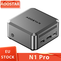 Aoostar N1 Pro Mini Pc, Intel N150 4 Cores Max 3.6Ghz, 12Gb Lpddr5 Ram 1Tb Ssd, Wifi 5 Bluetooth 4.2, 3*Usb3.2, 2*2.5g Lan