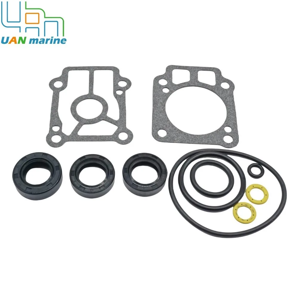 

Lower Unit Gasket Kit For Tohatsu Nissan Motor 25HP 30HP NS25C2 NS30A4 346-87321-6 346-87321-5 346873215M 346873217M
