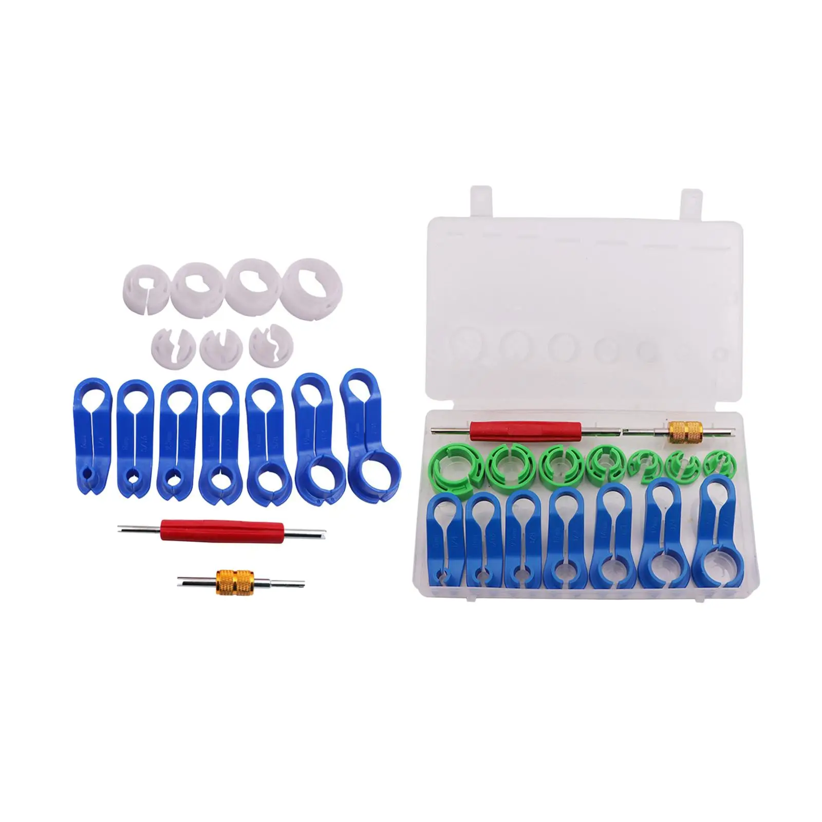 

16 Pieces AC Fuel Line Quick Disconnect Tools Set 7 Sizes Professional Assembly