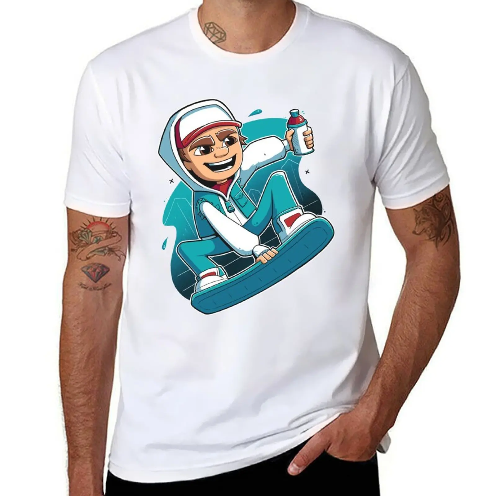 

SK8R J4KE T-Shirt t shirts for man pack white mens graphic t shirts T-Shirt