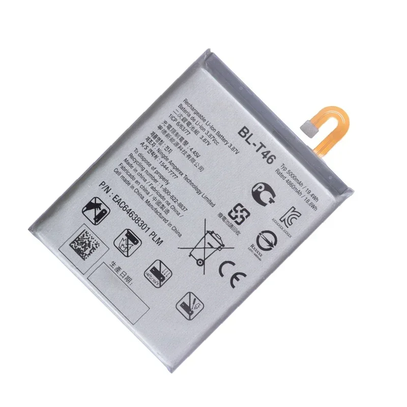 Original BL-T46 5000mAh Battery For LG V60 ThinQ 5G LMV600VM V600VM V600QM5 BL T46 Mobile phone Batteries+Tools