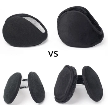 Protetores orelha unissex, quentes leves, atrás da cabeça, outono inverno, quentes, protetores ouvido, aquecedores