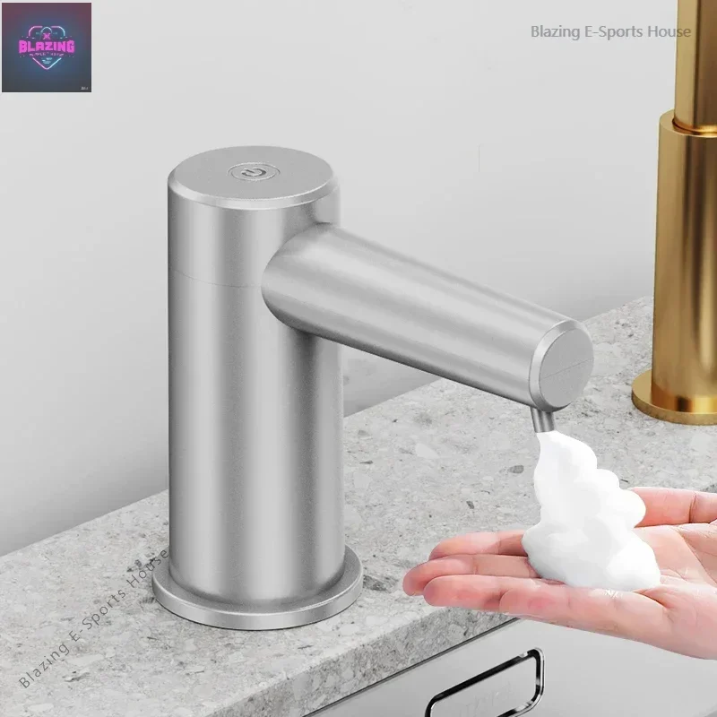 Rechargeable Soap Dispensers Dispenser Aesthetic Accessories Home Soap Dispensers Foam Dispensador Shampoo Bathroom Hardwares