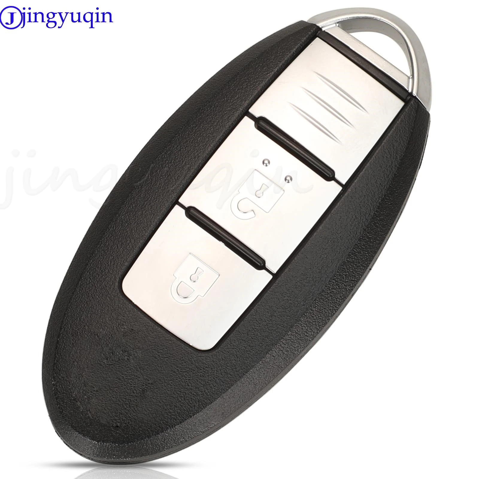 Jingyuqin TWB1G662 Remote Car Key Fob 433Mhz ID46 PCF7952 Chip CWTWB1U825 For NISSAN Micra Juke Note Leaf Cube Navara 2 Buttons