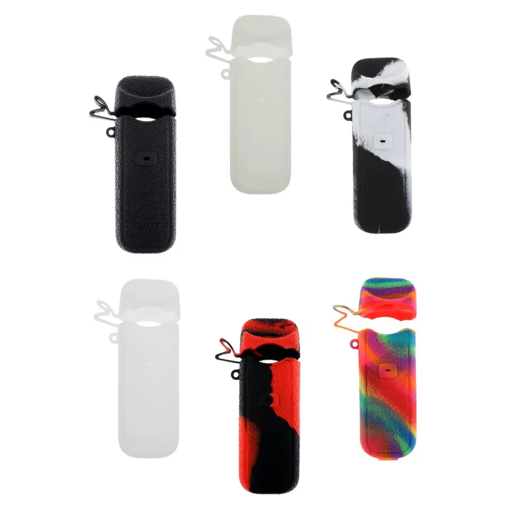 Silicone Skin Cover Comfortable Grip Anti Scratch Rubber Protector Case for Smok Nord Pod Kit