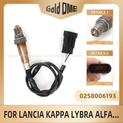 Oksijen sensörü geniş bant O2 sensörleri araba Fiat Brava Coupe için Lambda prob Marea Lancia Lancia Lybra Alfa Romeo 156 GT 0258006193