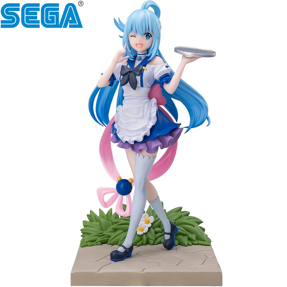 SEGA Luminasta Kono Subarashii Sekai ni Shukufuku o! Season 3 Aqua Kawaii Anime Figure Collectible Model Toy Gift