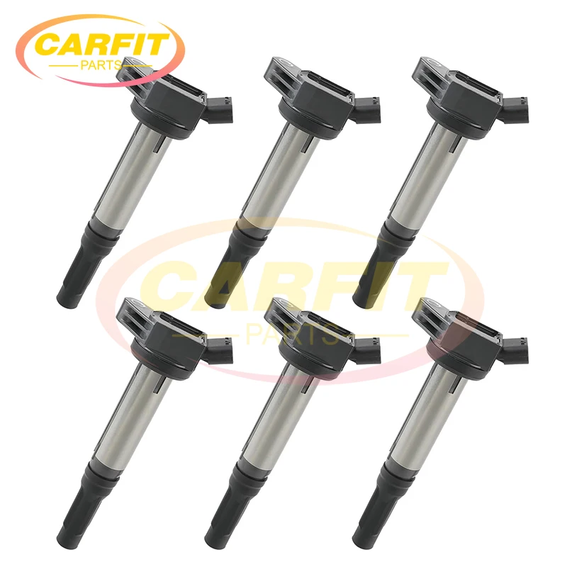 

6 шт. 90919-02255 90919-A2007 катушки зажигания для Lexus ES350 RX350 lS350 RX450h Toyota Avalon Camry Rav4 Highlander Sienna Venza