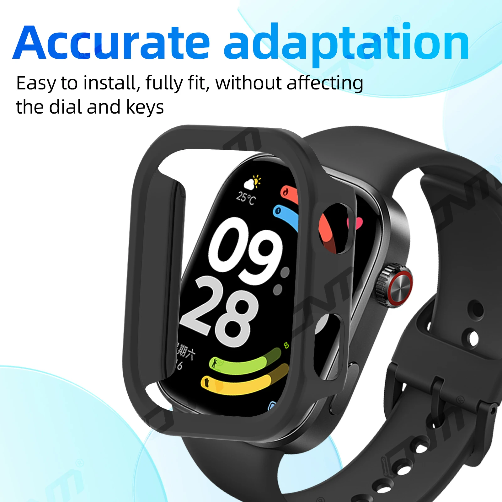 Hollow Protective Cover For Xiaomi Redmi Watch 6 Smart Watch Hard Case Anti-Scratch Bumper Shell for Redmi Watch 6 Accessories