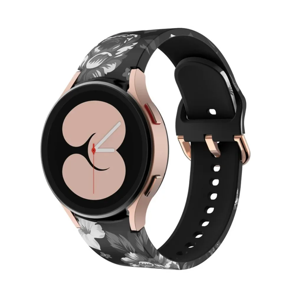 Silicone Strap For Samsung Galaxy watch 7/6/5/4 44mm 40mm 6/4 Classic 43mm 47mm bracelet band For Galaxy Watch 5 Pro 45mm Belt