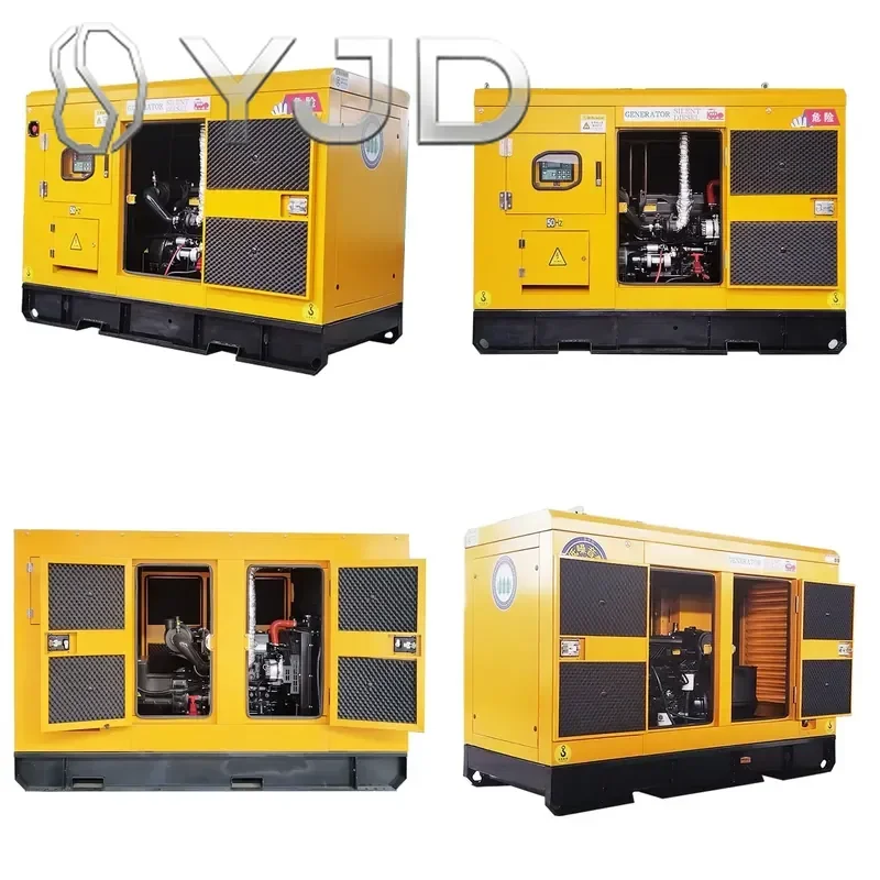 30kw Shangchai Power Silent Box Generator Set All Copper Emergency 30KW School Backup Power Supply