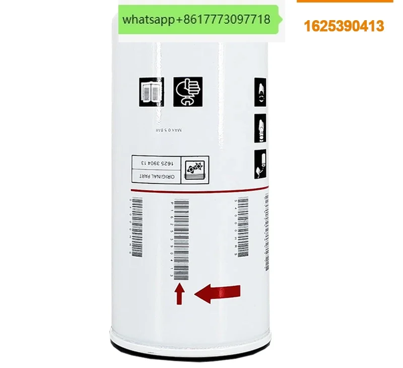 Vacuum Pump Replacement Spare Parts Oil Filter 1625390413 Fits GHS Air Compressor Repair Part Filter Element