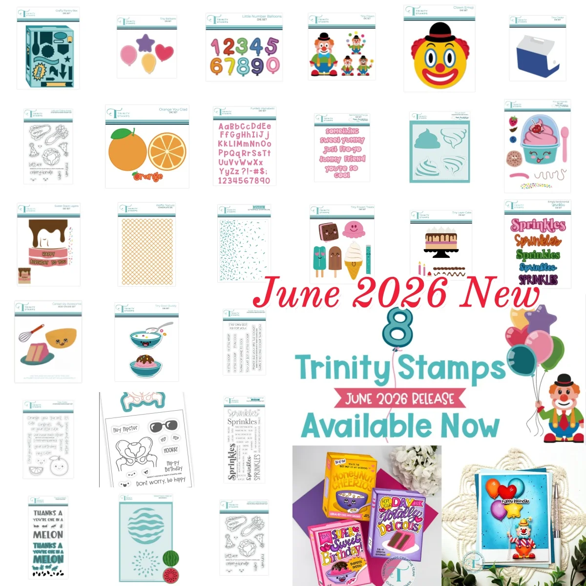 New 2026 Summer CRAFTY PANTRY BOX Metal Cutting Dies Stamps Stencil for DIY Making Card Scrapbook Paper Craft Decoration