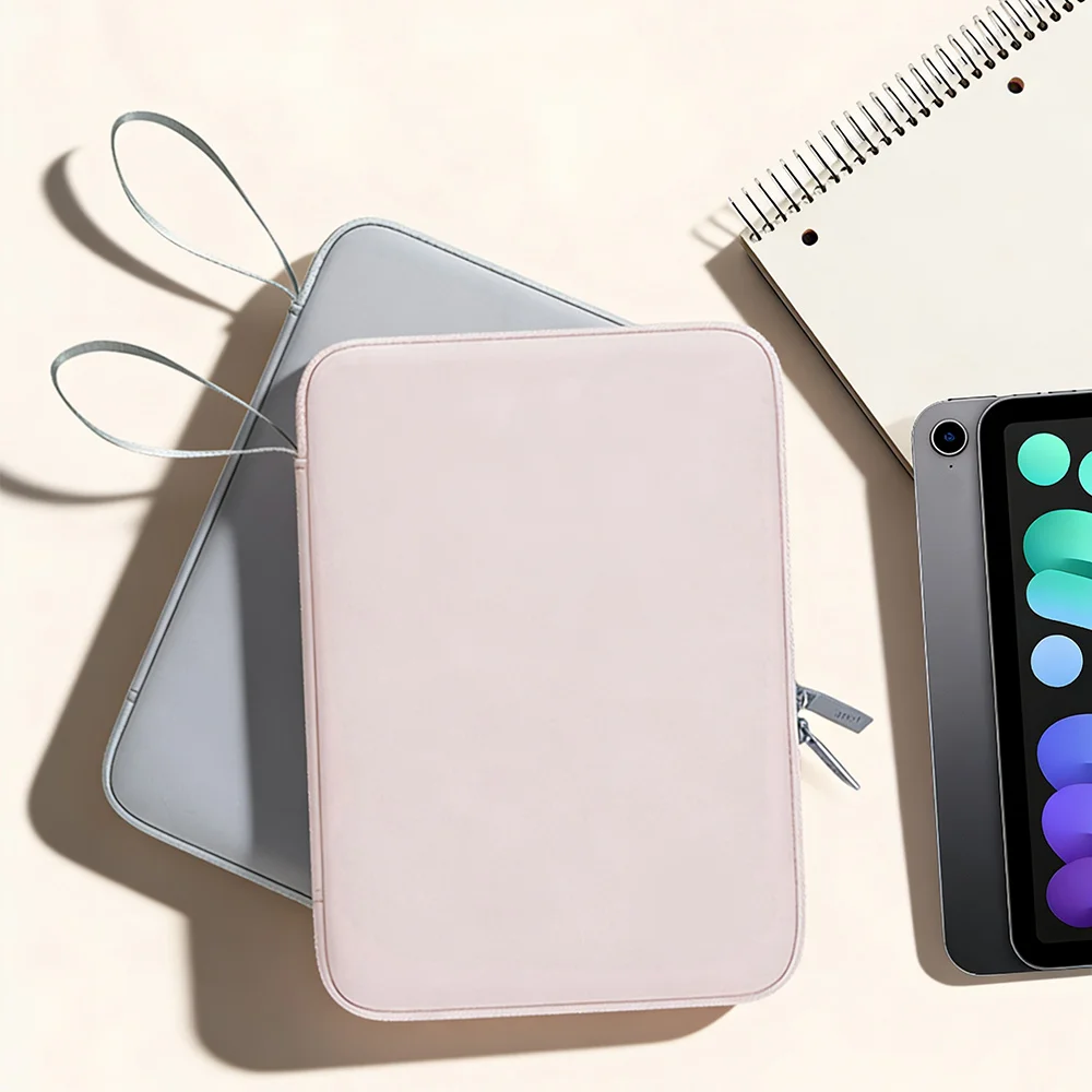 Tablet Sleeve Bag for IPad Pro 12.9 11 Inch IPad A16 Air 10.9 10.2 Inch Generation Waterproof Zipper Pouch for Ipad Kindle Case