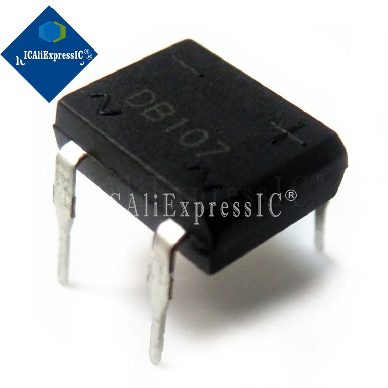 20pcs/lot DB107S DB107G DB107 DIP-4 Bridge Rectifiers 1A 1000V new original In Stock