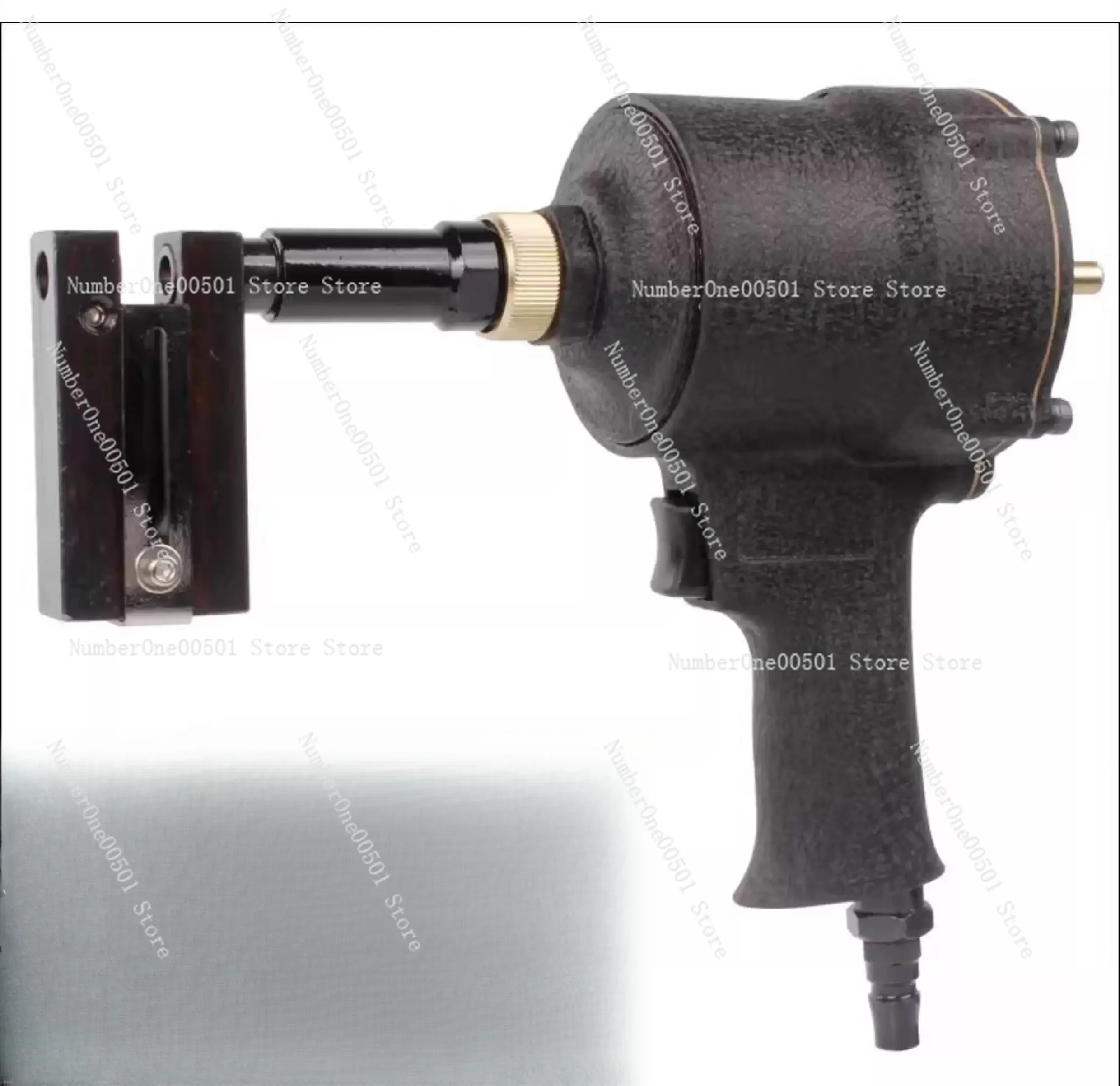 8KGF Industrial Pneumatic Hole Punch Gun for Metal Plate Stainless Steel 3.2-8mm Range