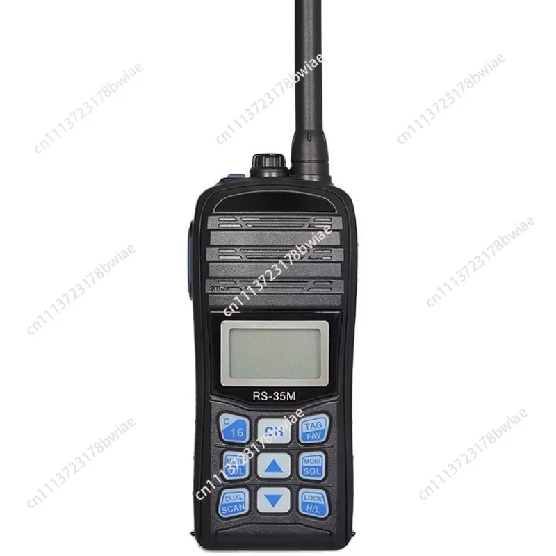 RS-35M marine transceiver IPX7 waterproof bracelet 1200mAh 5W output power 5-6 kilometers battery life, dual strap