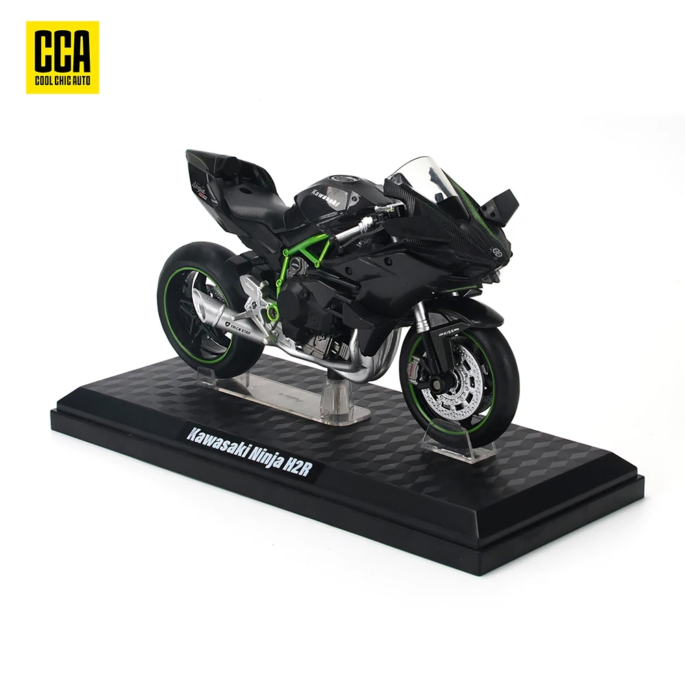 MSZ CCA 1:12 Kawasaki Ninja H2R Classic Motorcycle Model Alloy Car Model Toy Car Casting Collection Toy Gift Christmas Gift