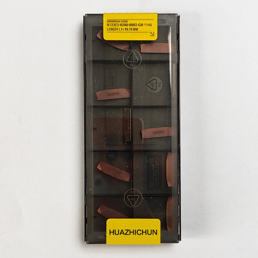 HUAZHICHUN N123E2-0200-0002-GM 1145 carbide inserts cutters blade