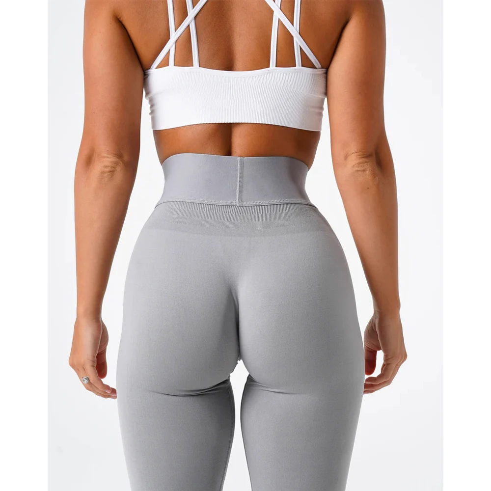 

Sport Seamless Leggings Spandex Tights Woman Fitness Elastic Breathable Hip-lifting Leisure Sports Running