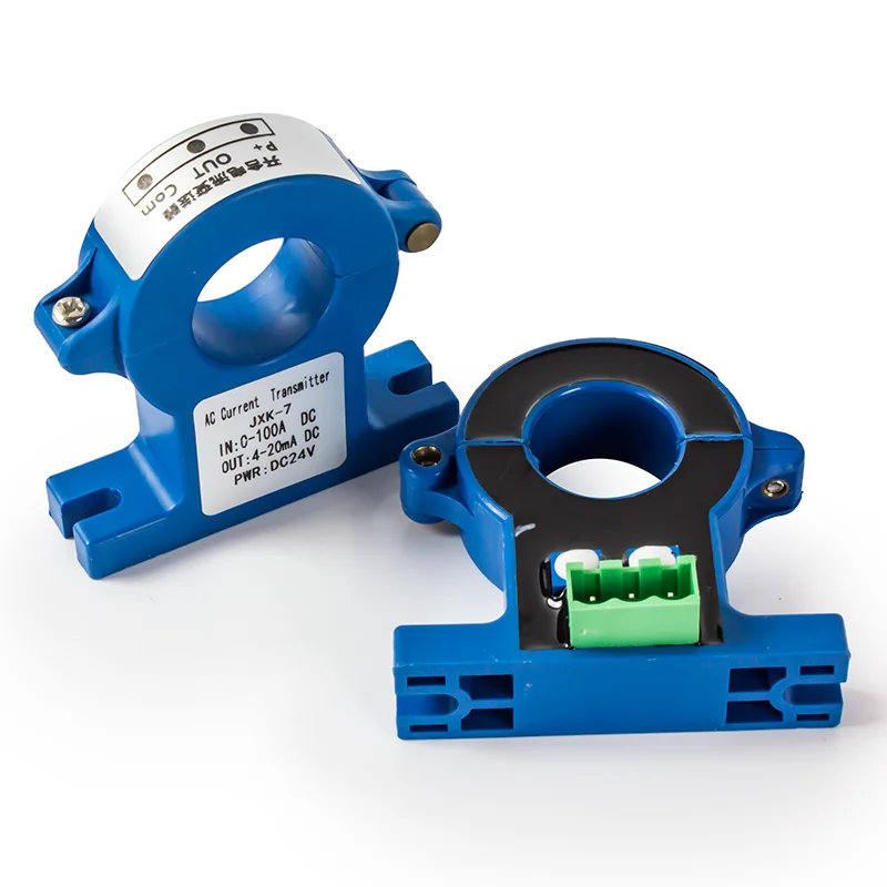 1200A DC/AC Current Transmitter 500A 20mm High Precision Current Sensor 4-20MA to 0-10V to RS485 DC 24V 25mm Current Transducer
