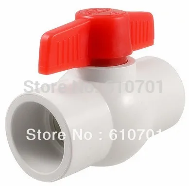 

63 мм отключение воды ПВХ 2 1/2 дюйма скольжение x 2 1/2 дюйма скользящие концы полные порты шаровой клапан сантехника водоснабжение отходы ирригация сварка