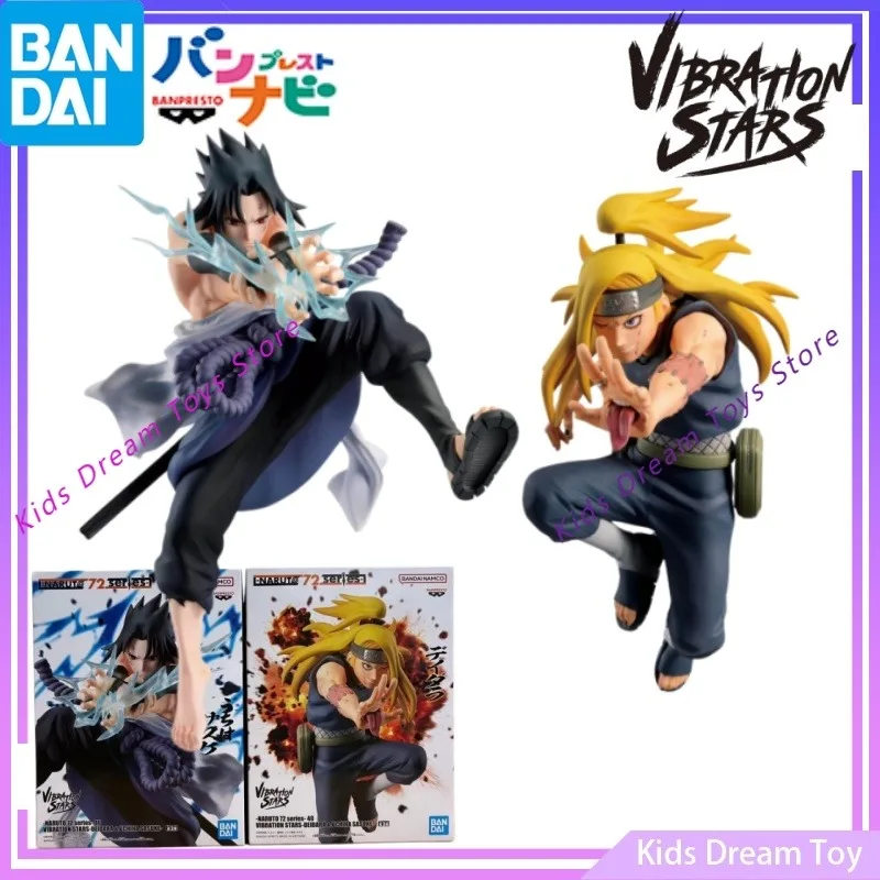 

Bandai in Stock Original BANPRESTO -NARUTO 72 Series- 40 VIBRATION STARS-DEIDARA＆UCHIHA SASUKE- Anime Action Figures Toys Model