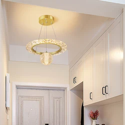 Plafonnier LED en frêne au design moderne, éclairage d'intérieur, luminaire décoratif de plafond, idéal pour un couloir, un vestiaire, un balcon ou une entrée, diamètre 24/25/30cm