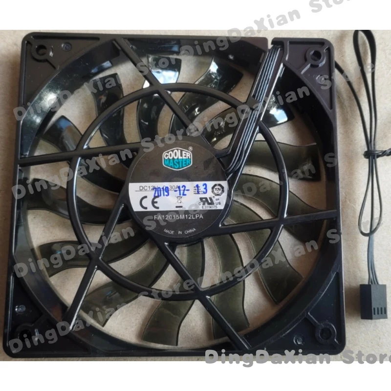 Ventilador de Resfriamento Cooler Master FA12015M12 120X120X15mm DC12V 0.3A 4-PIN PWM