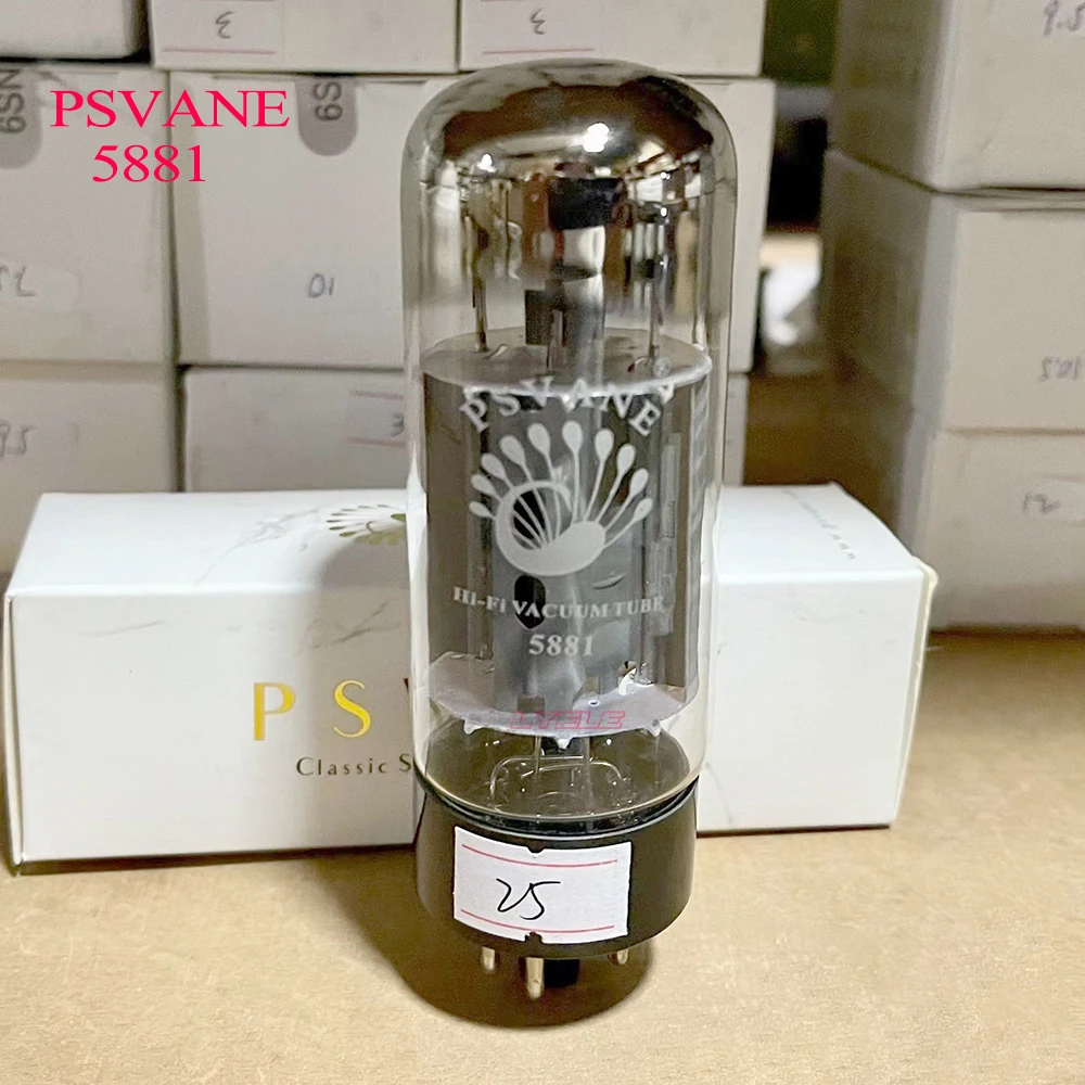 

PSVANE 5881 Vacuum Tube Replaces 6L6G 6L6GA 6L6GB 6L6GC 5881A 350C 6P3PTube Valve Amplifier Matched Quad Hifi El34