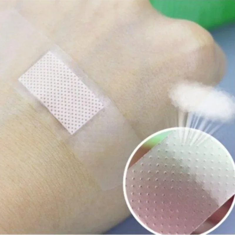 120 قطعة/المجموعة 160 قطعة/المجموعة مقاوم للماء الفرقة المعونة بولي شفافة شرائط الإسعافات الأولية للاستحمام السباحة الجلد التصحيح تضميد الجروح الجص