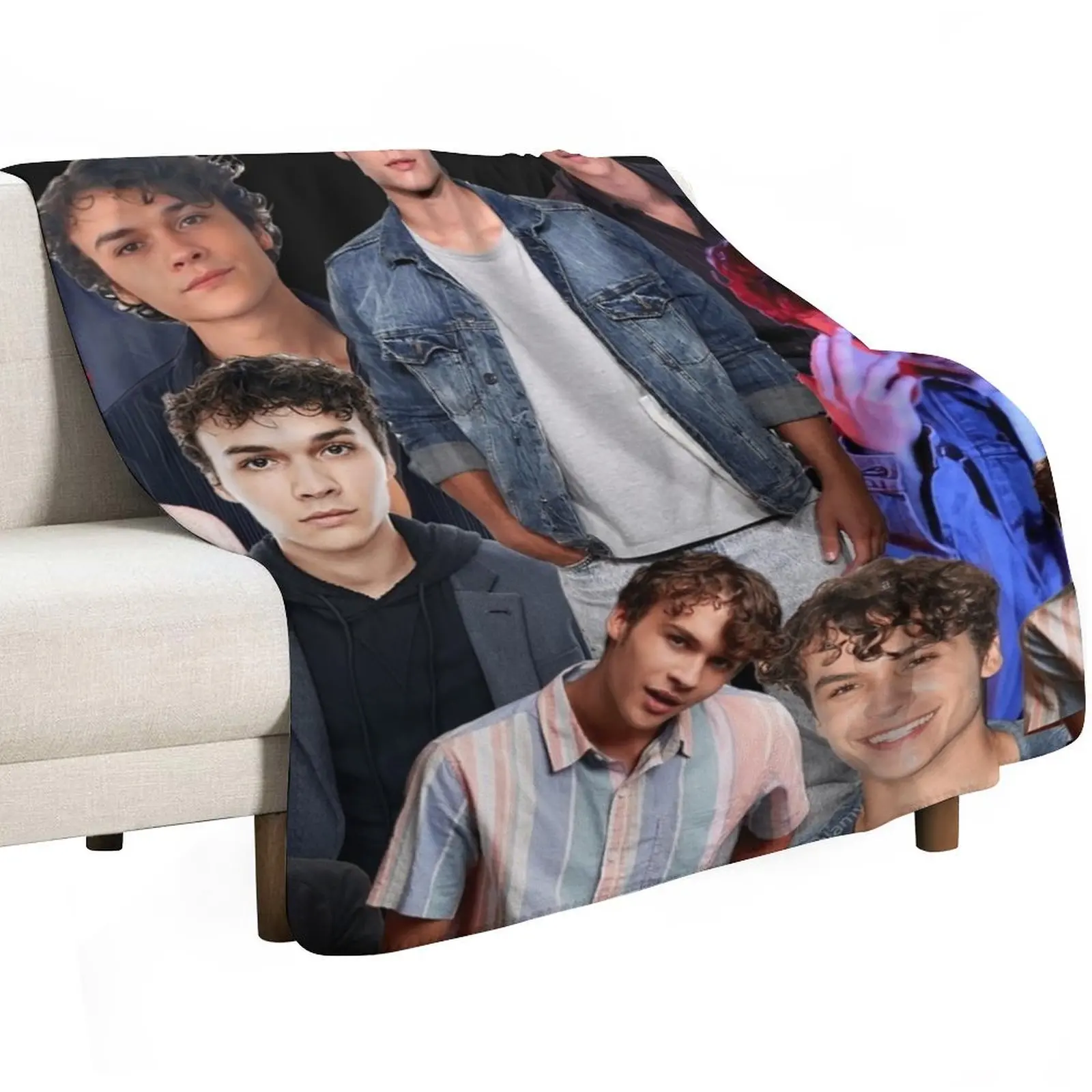 HIGH QUALITY benjamin wadsworth photo collage Throw Blanket anime Hair Sofa Throw heavy to sleep warm winter Blankets