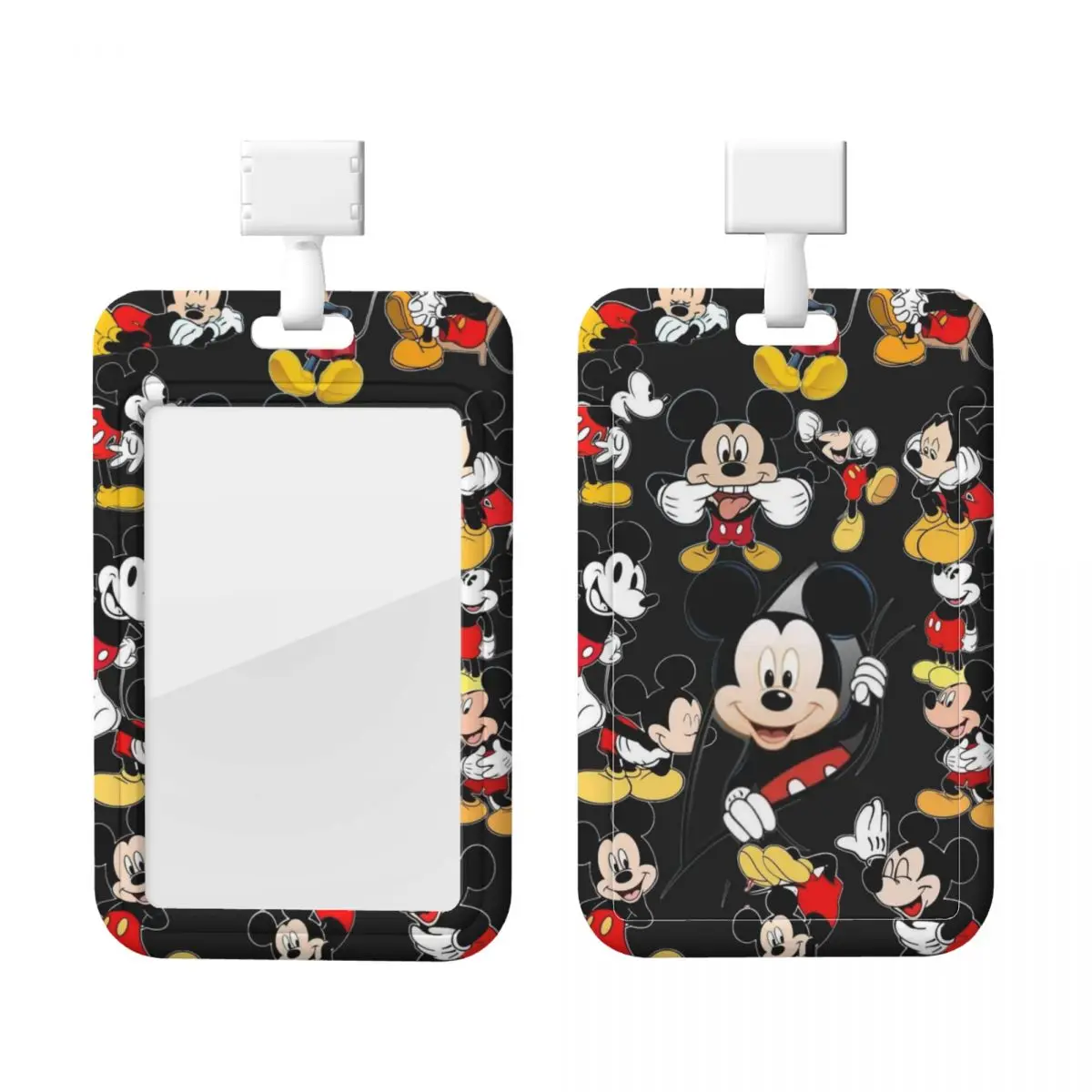 

Custom Mickey Mouse Badge Card Subway Card Holders Student Campus Lanyard Cards Holder For Offices Credentials Accessories