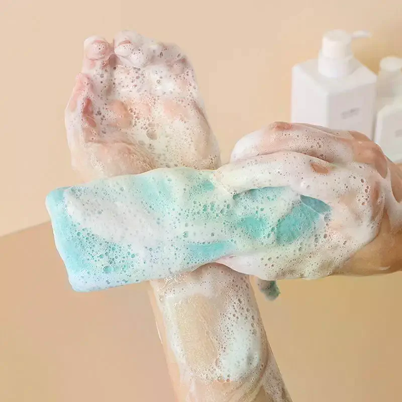 

2/3 Pcs Mesh Foaming Soap Bags Facial Cleanser Foam Bag Drawstring Shower Bubble Foam Net Bath Body Washing Cleaning Supplies