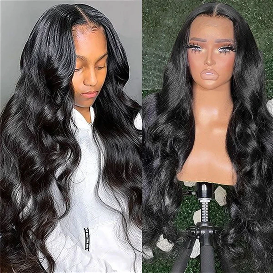 Body Wave 13x4 Hd Lace Frontal Wig Brazilian Transparent Human Hair Wigs For Women Preplucked  Glueless Wigs Lace Front Wig