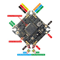 HappyModel Super F405HD ELRS AIO 3in1 Flight Controller Built-in UART 2.4G ELRS and 20A ESC for HD Whoops 25.5x25.5mm Mount Hole