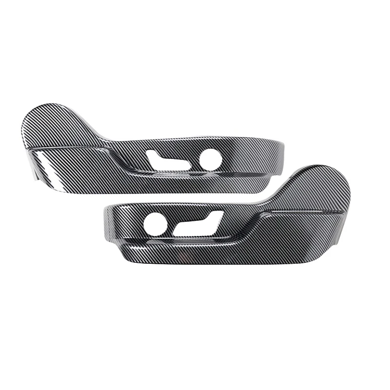 Car Front Seat Side Kick Guard Fit for BYD Leopard 7 Titanium 7 Modified Carbon Fiber Textured Protective Cover Upgrade Parts
