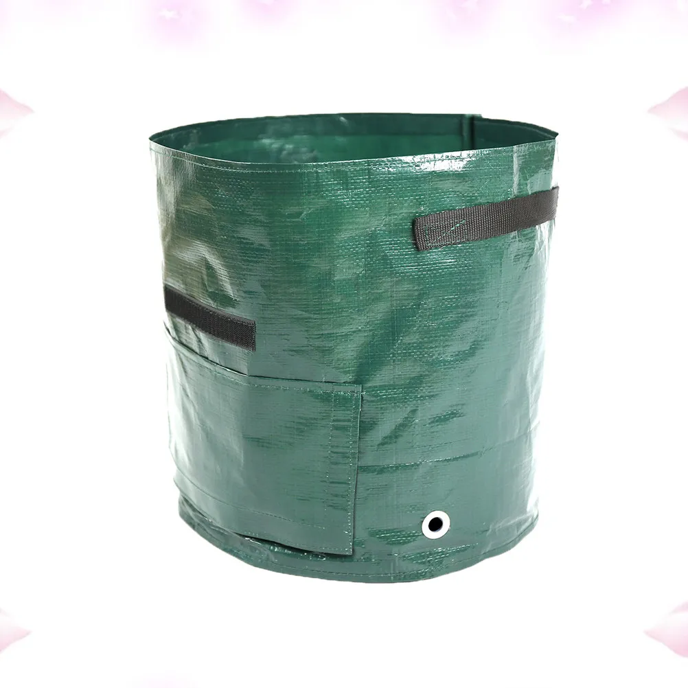 Potato Planting Bag 10 Gallon Garden Growth Bag High Tear Resistance Portable Handle Aeration Ventilation Flap Reusable