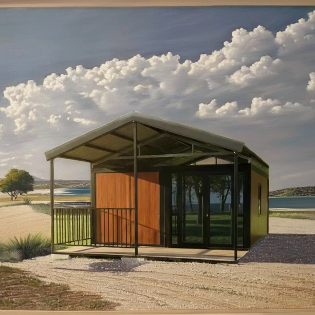 Customized Folding Prefab House with Furniture Modular Home Portable Folding House Foldable House Ready to Use