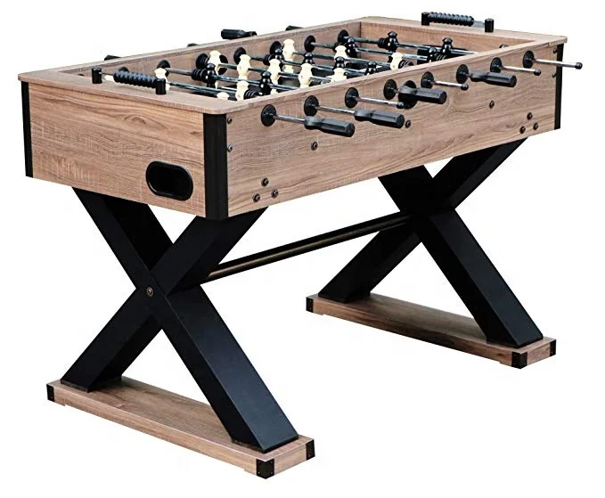 X-shape Iron Leg Heavy Duty Soccer Table Adult Sport Indoor Foosball Table Price