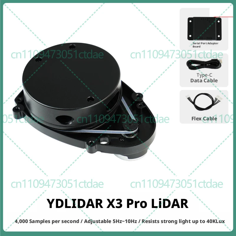 For YDLIDAR X3 Pro 360° LiDAR Sensor ROS SLAM Mapping Rangefinder EAI