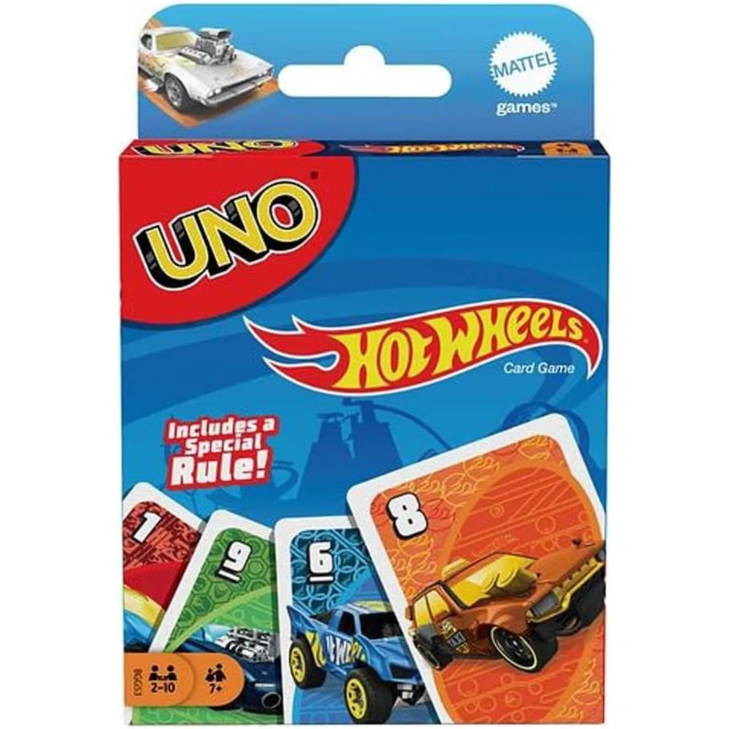 

Оригинальная карточная игра Mattel UNO Hot Wheels, 112 карт, графическая карточная игра, оригинальный бренд, рождественские подарки, настольные игры