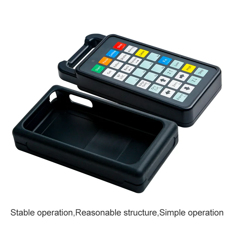 WKB V6 wireless control handle, Cypcut fiber optic cutting control system, laser cutting machine control handle