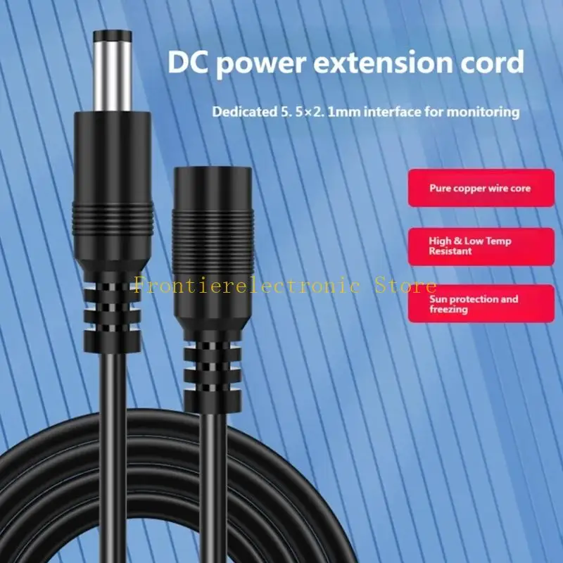 G8DB 12V-36V 75W Power Extension Cord for Extra Cable Distance Daily