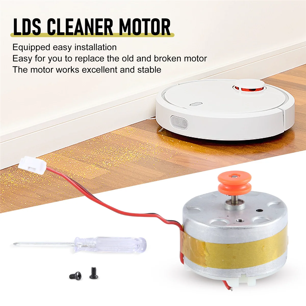 Motore di trasmissione dell'ingranaggio per il 1 ° 2 ° e S50 S51 S55 sensore per aspirapolvere Robot LDS Cleaner Motor
